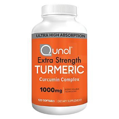 Picture of Qunol Extra Strength Turmeric Curcumin Complex 120 ct 1000 mg