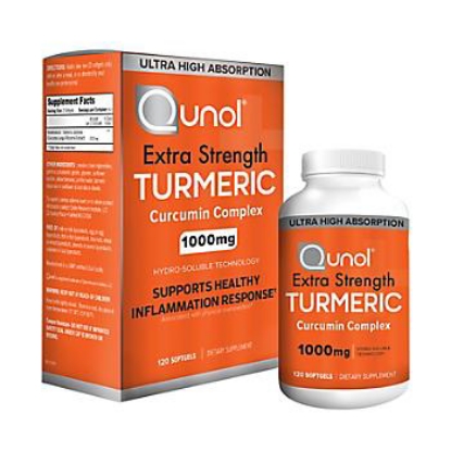 Picture of Qunol Extra Strength Turmeric Curcumin Complex 120 ct 1000 mg