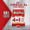 Picture of MegaRed Advanced 900 mg Omega 3 Krill Oil 4 in 1 Softgels 60 ct