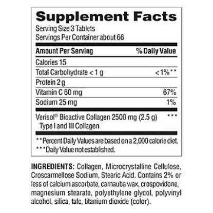 Picture of Berkley Jensen Ultra Collagen Tablets 200 ct