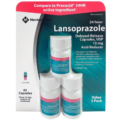 Picture of Member's Mark Lansoprazole Delayed-Release Capsules