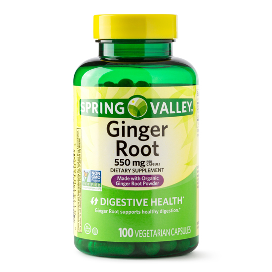 Picture of Spring Valley Ginger Root 550 mg 100 Capsules