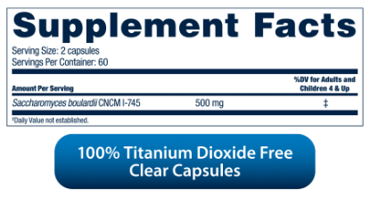 Picture of Florastor Daily Probiotic 250 mg 120 Capsules