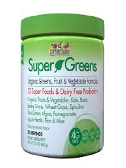 Picture of Country Farms Super Greens Dietary Supplement 21.2 oz.