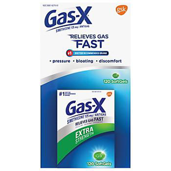 Picture of Gas-X Extra-Strength Softgels 120 ct
