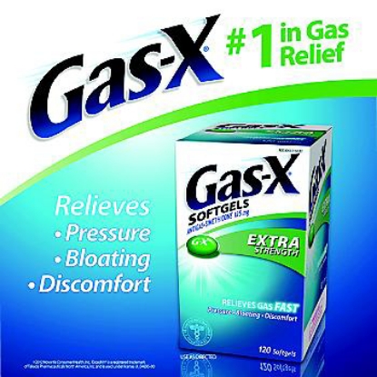 Picture of Gas-X Extra-Strength Softgels 120 ct