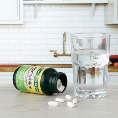 Picture of Spring Valley Probiotic Acidophilus Caplets 100 Count