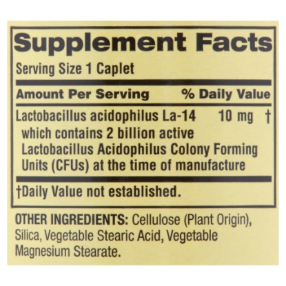 Picture of Spring Valley Probiotic Acidophilus Caplets 100 Count