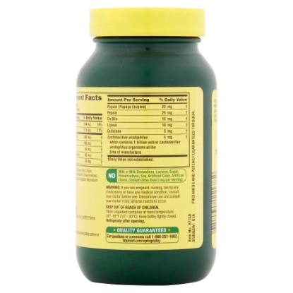 Picture of Spring Valley Probiotic Multi Enzyme Digestive Formula Tablets 200 Ct