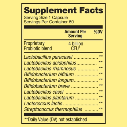 Picture of Spring Valley Daily Probiotic Vegetarian Capsules 60 Count