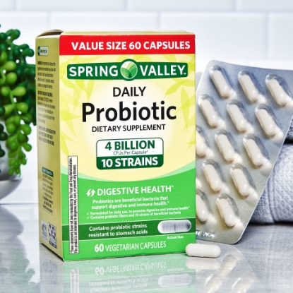 Picture of Spring Valley Daily Probiotic Vegetarian Capsules 60 Count