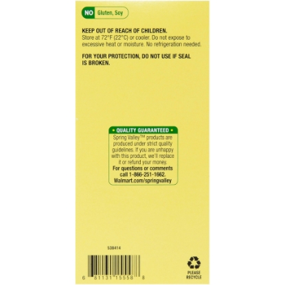 Picture of Spring Valley Daily Probiotic Dietary Supplement Vegetable Capsules 4B CFU 60 Count