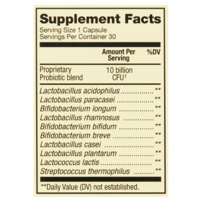 Picture of Spring Valley Extra Strength Probiotic Vegetarian Capsules 30 count