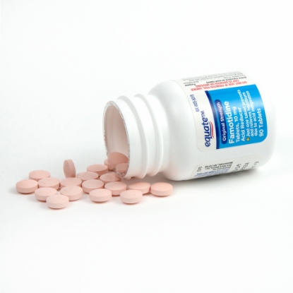Picture of Equate Original Strength Acid Reducer Famotidine Tablets 10 mg 90 Count
