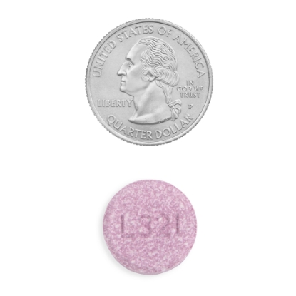 Picture of Equate Famotidine 10 mg Calcium Carbonate 800 mg Magnesium Hydroxide 165 mg Tablets Chewable Acid Reducer  Antacid Berry Flavor