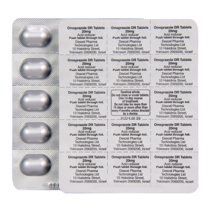 Picture of Equate Omeprazole Delayed Release Tablets 20 mg 28 Count