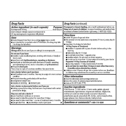 Picture of Member's Mark Esomeprazole Magnesium Delayed Release Acid Reducer Capsules 20 mg 42 ct
