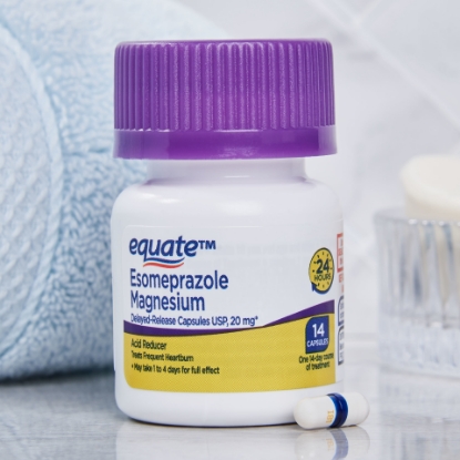 Picture of Equate Esomeprazole Magnesium Delayed Release Capsules 14 Count