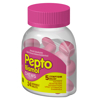 Picture of Pepto Bismol Chews Fast and Effective Digestive Relief from Nausea Heartburn Indigestion Upset Stomach Diarrhea 24 Chewable Tablets