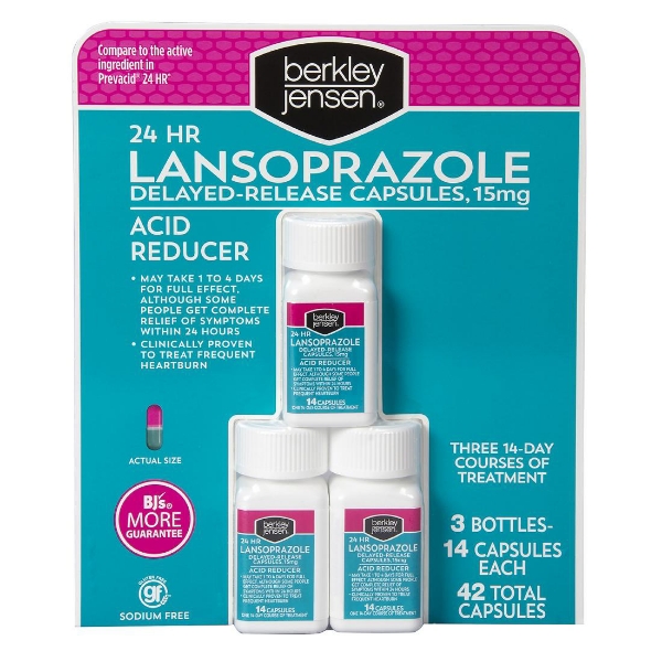 Picture of Berkley Jensen 24 Hour Lansoprazole 3 pk
