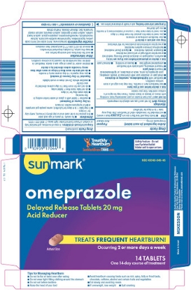 Picture of Sunmark Lansoprazole Acid Reducer Delayed Release Capsules 15 mg 14 Count