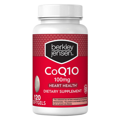 Picture of Berkley Jensen 100 mg CoQ10 Softgels 120 ct