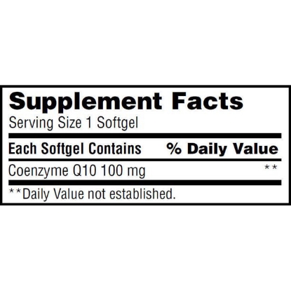 Picture of Trunature CoQ10 100 mg Coenzyme Q-10 Heart Antioxidant 220 Softgels