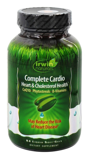 Picture of Irwin Naturals Complete Cardio Heart & Cholesterol Health 84 ct