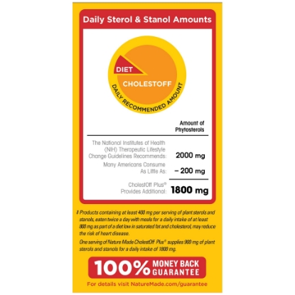 Picture of Nature Made CholestOff Plus Softgels 104 Count for Heart Health