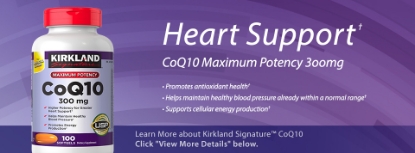 Picture of Kirkland Signature CoQ 10 300 mg 100 Softgels