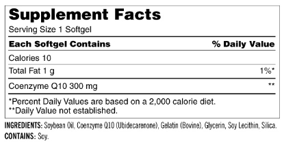 Picture of Kirkland Signature CoQ 10 300 mg 100 Softgels