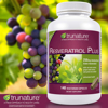 Picture of Trunature Resveratrol Plus 140 Vegetarian Capsules