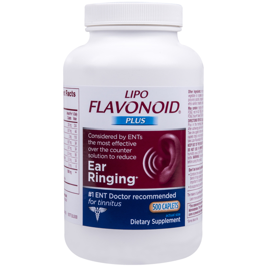Picture of Lipo-Flavonoid Plus Ear Health Supplement 500 caplets