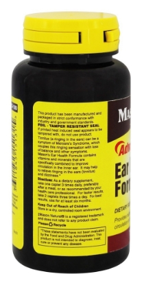 Picture of Mason natural Advanced Ear Health Formula Dietary Supplement 100 count