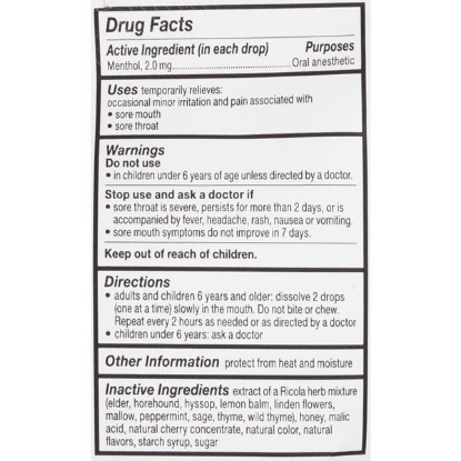 Picture of Ricola Natural Honey-Herb Throat Drops 24 ct