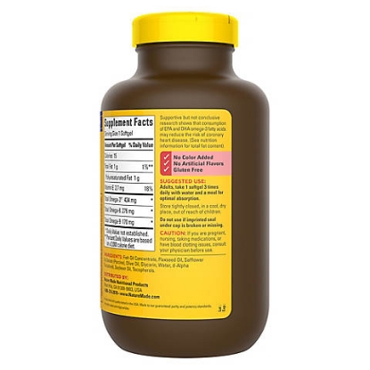 Picture of Nature Made Triple Omega 3 6 9 Softgels 180 ct