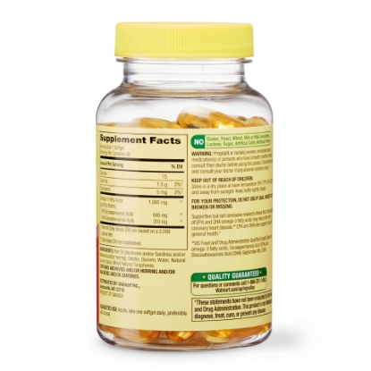 Picture of Spring Valley Omega-3 from Fish Oil Proactive Support 1000 mg 60 Count