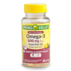 Picture of Spring Valley Omega-3 Fish Oil Softgels 500 mg 60 Count