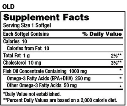 Picture of Kirkland Signature Fish Oil 1000 mg 400 Soft gels
