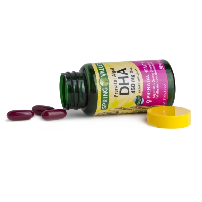 Picture of Spring Valley Prenatal Algal DHA Softgels 450 mg 30 Count