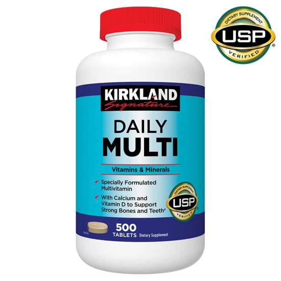 Picture of Kirkland Signature Daily Multi 500 Tablets