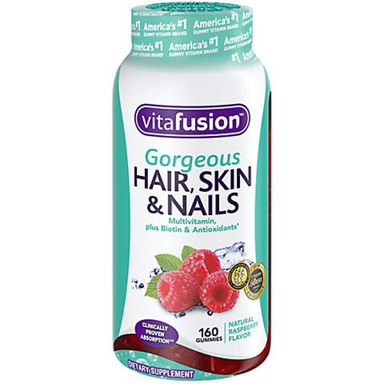 Picture of Vitafusion Gorgeous Hair Skin and Nails Multivitamin Gummies 160 ct