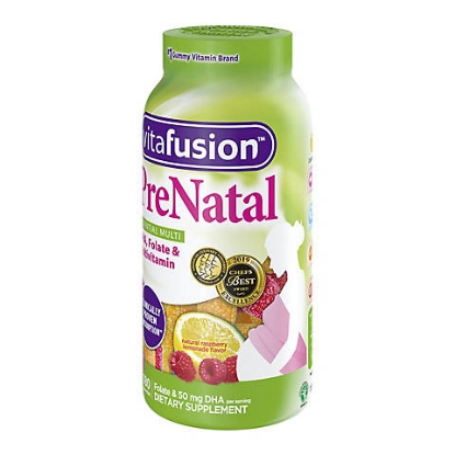 Picture of VitaFusion PreNatal DHA Folate and Multivitamin Gummy 180 ct