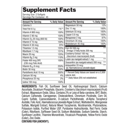 Picture of Spring Valley Organic Women's Multivitamin Vegetarian Gummies, 90 Count