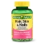 Spring Valley Hair Skin & Nails Caplets with Biotin & Antioxidants 3000 mcg 240 Count