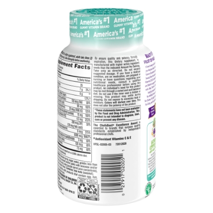 Picture of Vitafusion Gorgeous Hair Skin & Nails Multivitamin Gummy Vitamins 100ct