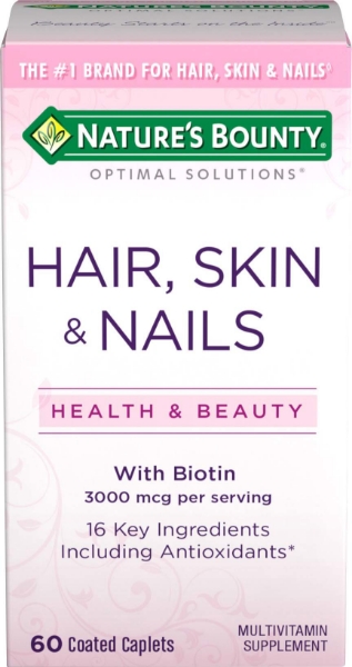 Nature's Bounty® Optimal Solutions Hair Skin & Nails Formula 60 Tablets