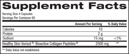 trunature Healthy Skin Verisol Collagen 240 Capsules