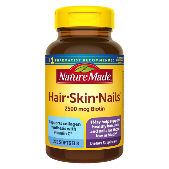 Nature Made Hair Skin and Nails Supplement 220 ct