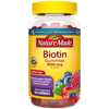 Nature Made Biotin 3000 mcg Gummies 180 Count Everyday Value for Supporting Healthy Hair Skin and Nails